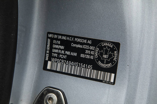 2017 Porsche 911 Carrera 4S Cabriolet (991.2)