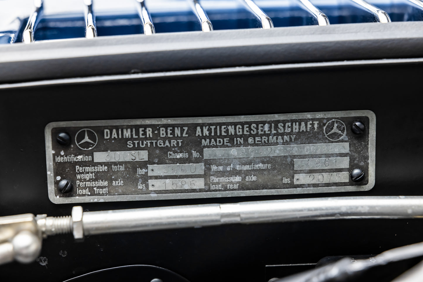 1961 Mercedes- Benz 300SL Roadster