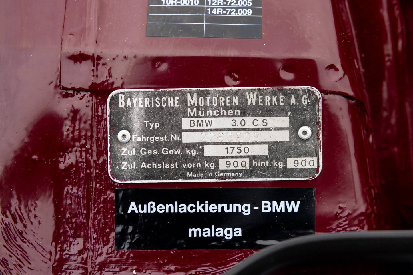 1972 BMW 3.0 CSi