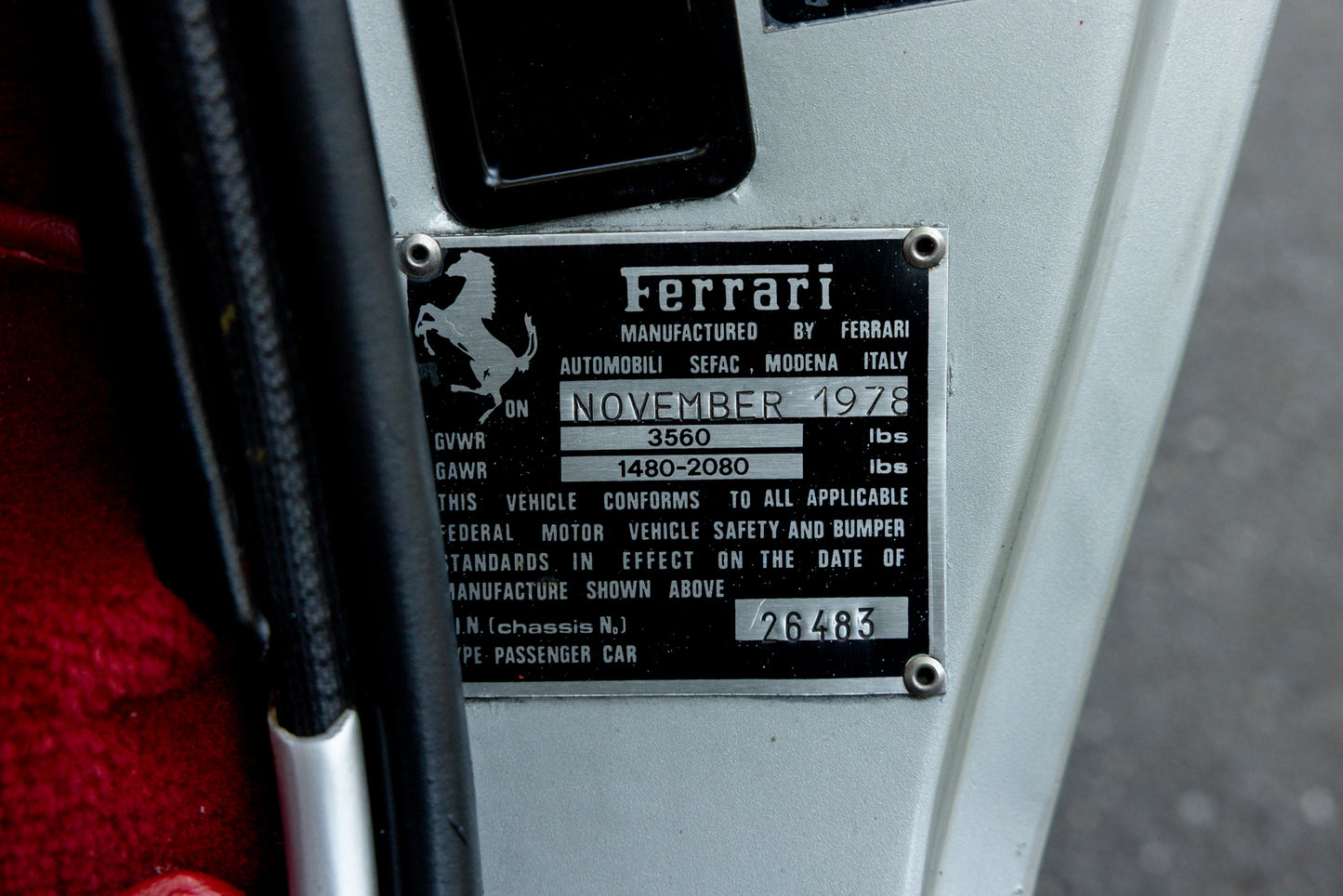 1979 Ferrari 308 GTB