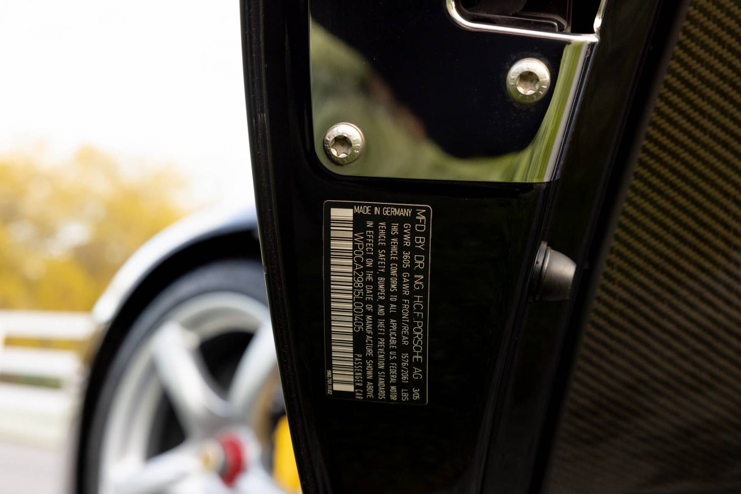2005 Porsche Carrera GT