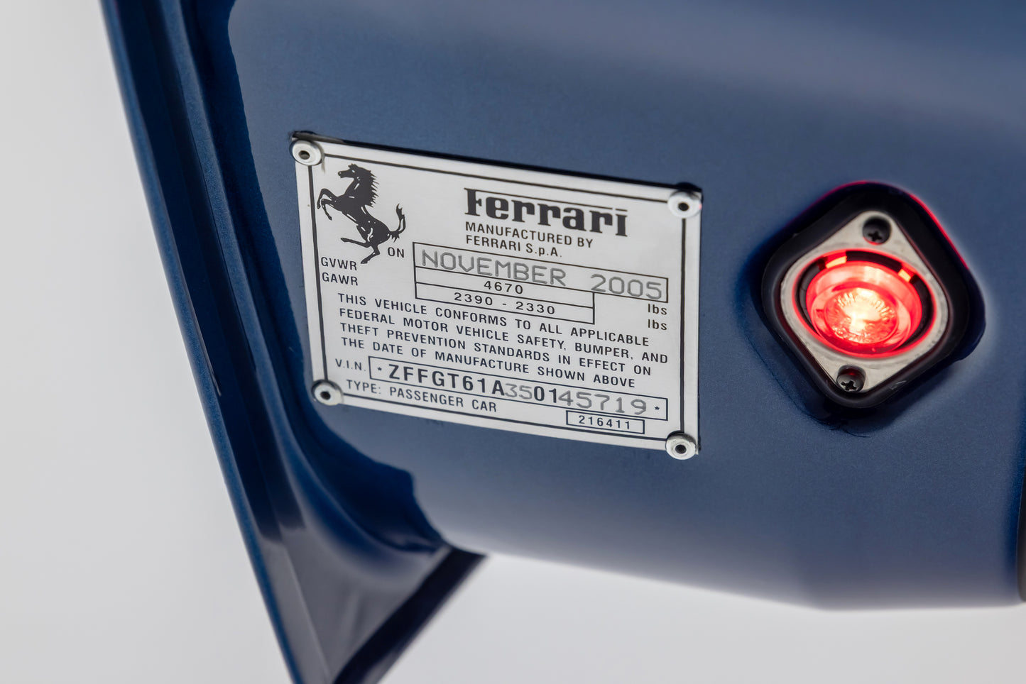 2005 Ferrari 575 Super America