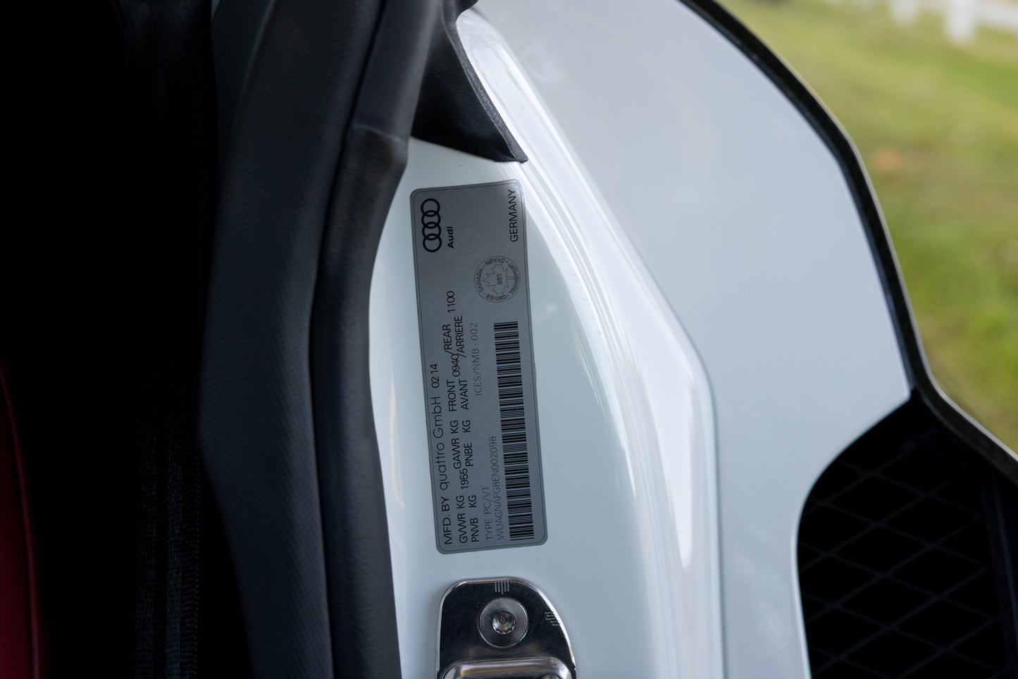 2014 Audi R8 V10 6-Spd Manual