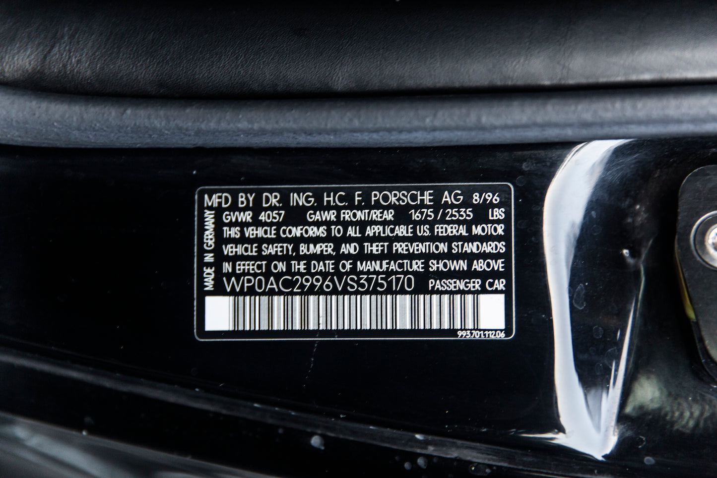 1997 Porsche 911 Turbo (993)