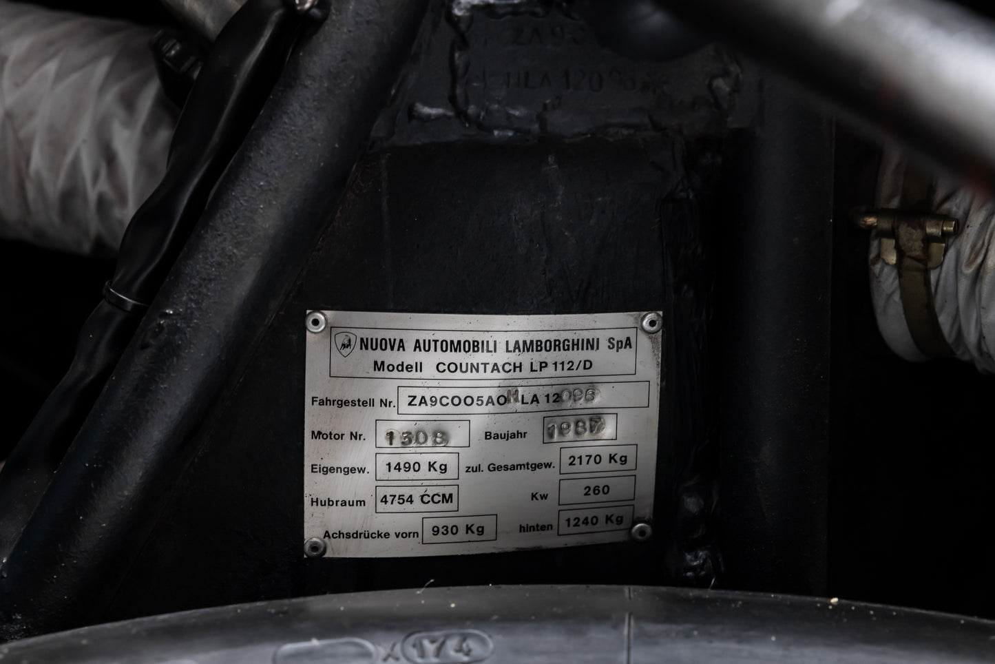 Euro 1987 Lamborghini Countach 5000 QV