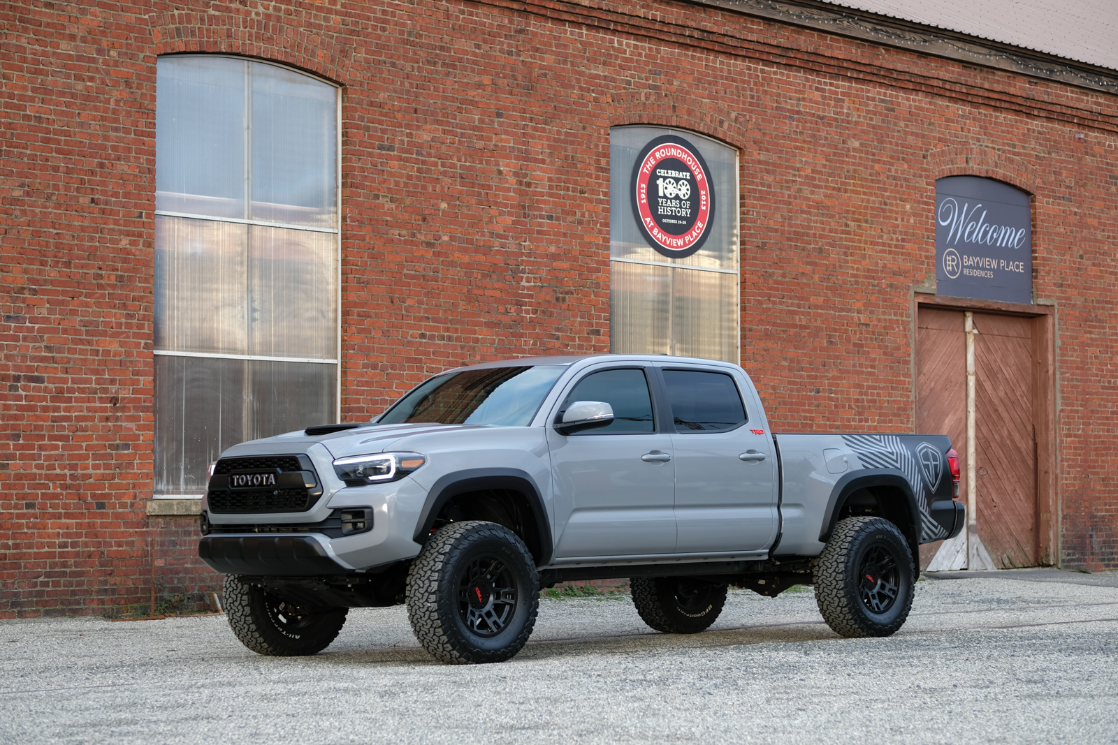 2018 Toyota Tacoma Trd Lifted Custom In Cement Grey