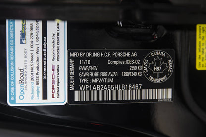 2017 Porsche Macan S