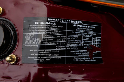 1972 BMW 3.0 CSi