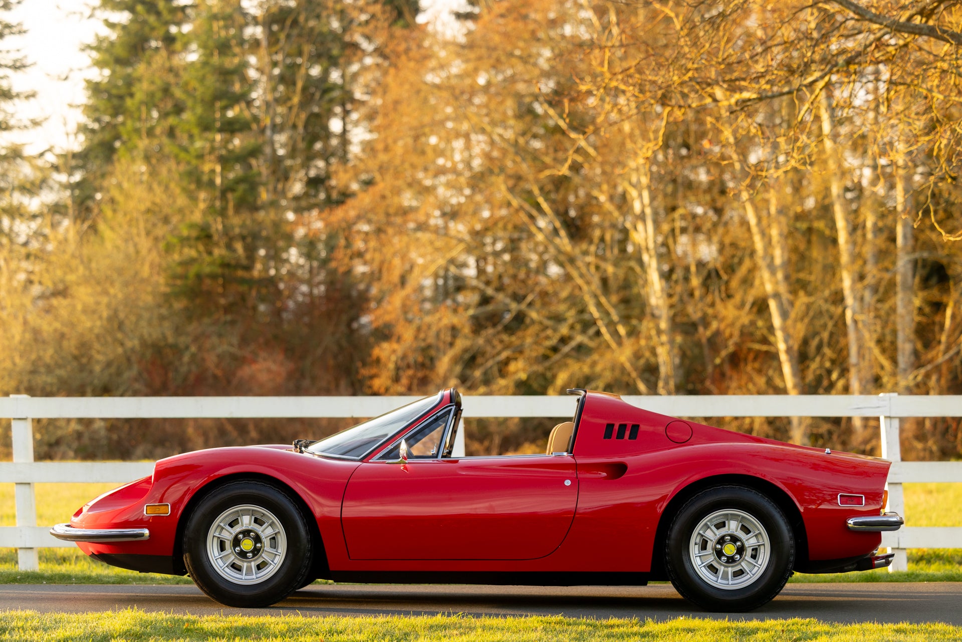 1973 Ferrari Dino 246 GTS w/ Classiche – Silver Arrow Cars
