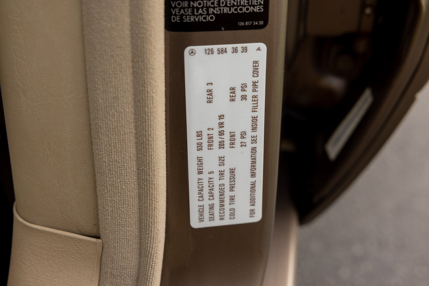 1989 Mercedes-Benz 560 SEL