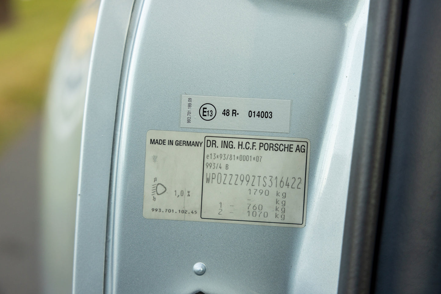 1996 Porsche 911 Carrera 4S