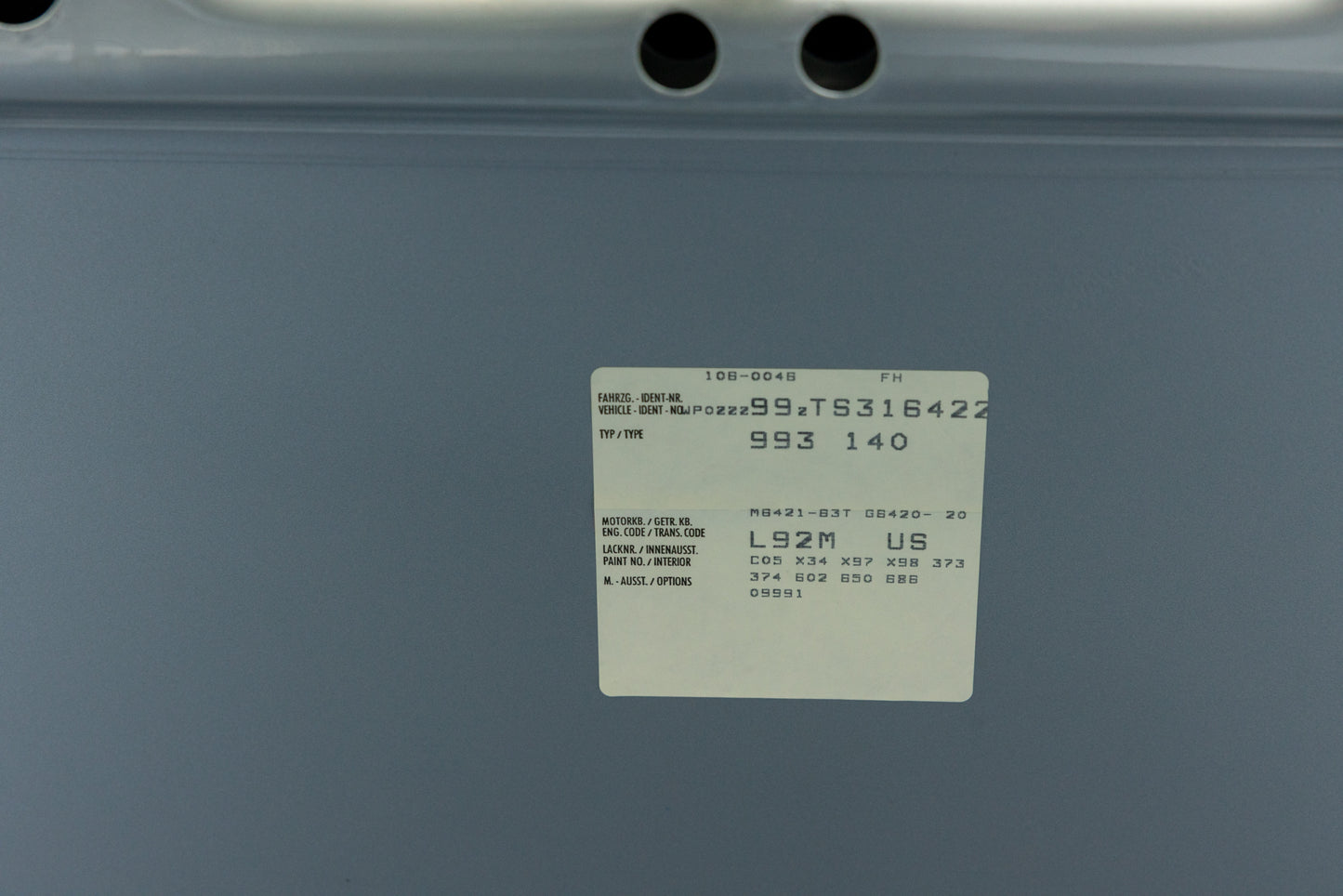 1996 Porsche 911 Carrera 4S