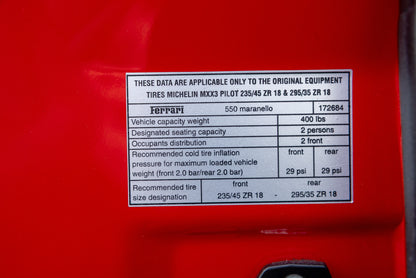 1997 Ferrari 550 Maranello