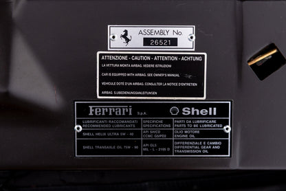 1997 Ferrari 550 Maranello