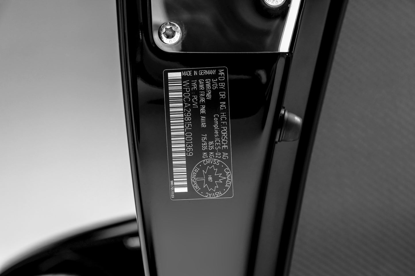 2005 Porsche Carrera GT