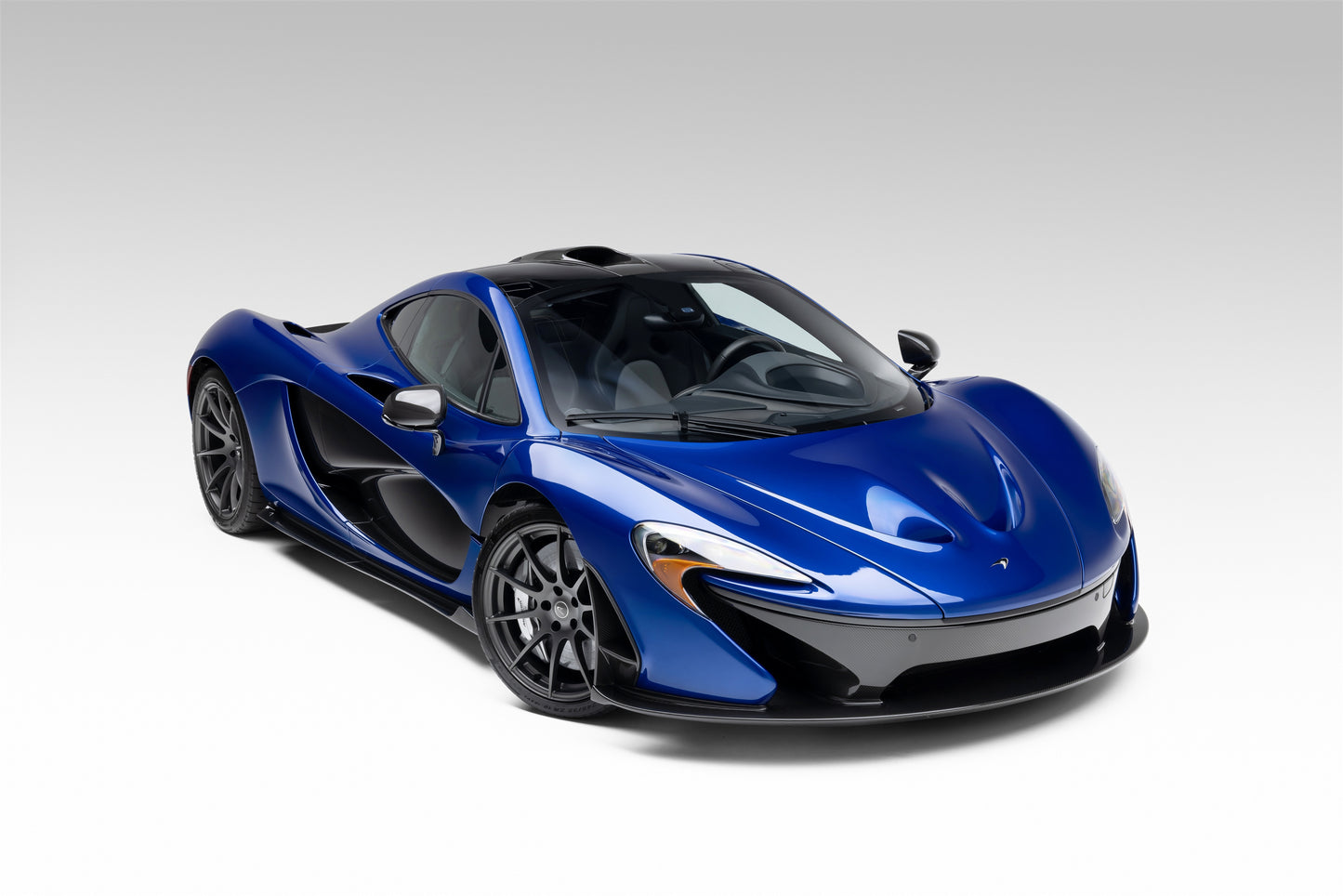 2014 McLaren P1 Azure Blue