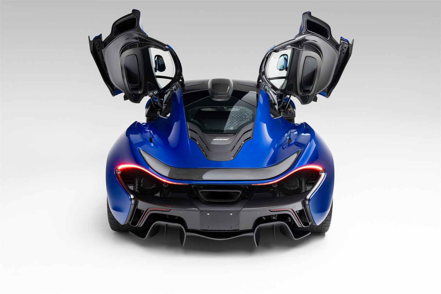 2014 McLaren P1 Azure Blue