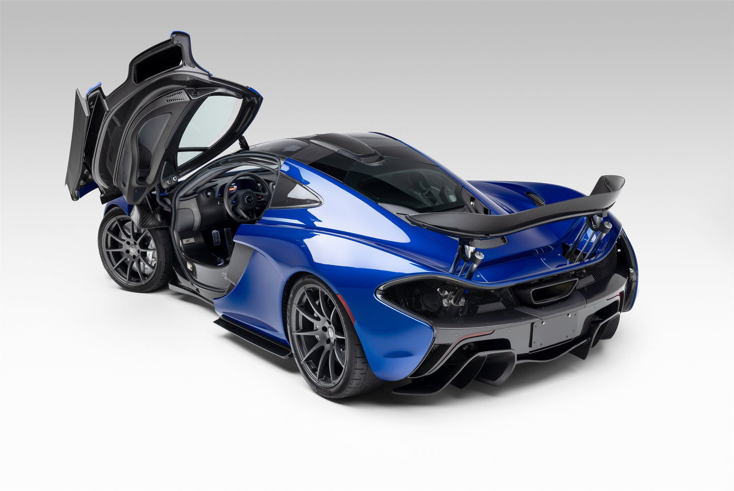 2014 McLaren P1 Azure Blue