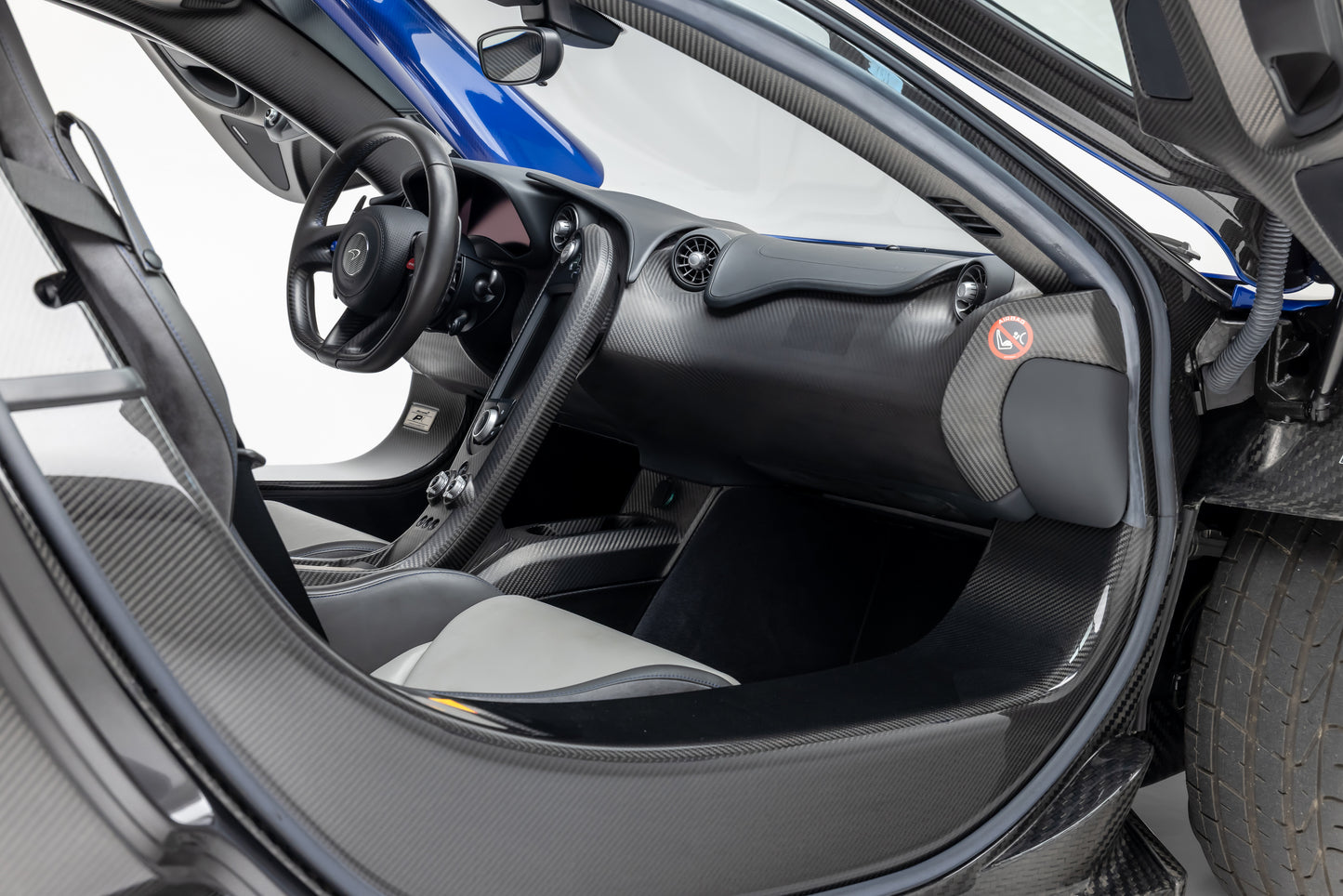 2014 McLaren P1 Azure Blue