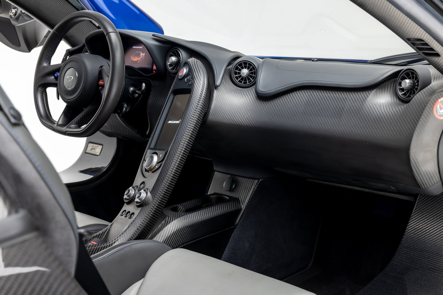 2014 McLaren P1 Azure Blue