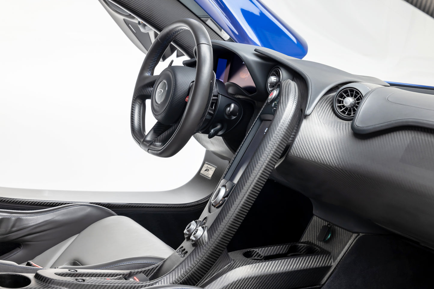 2014 McLaren P1 Azure Blue