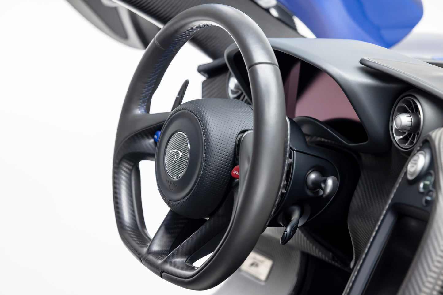 2014 McLaren P1 Azure Blue
