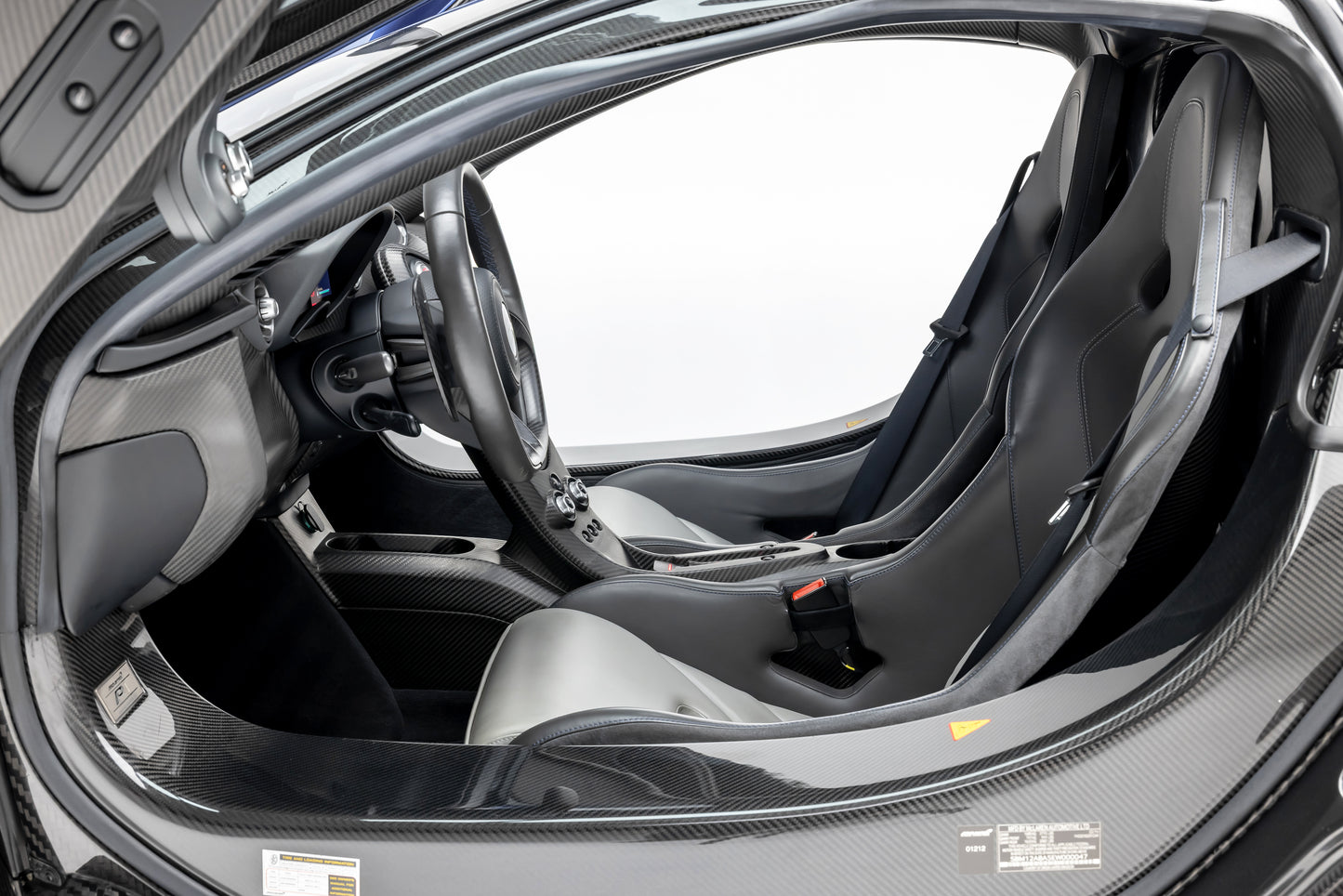 2014 McLaren P1 Azure Blue