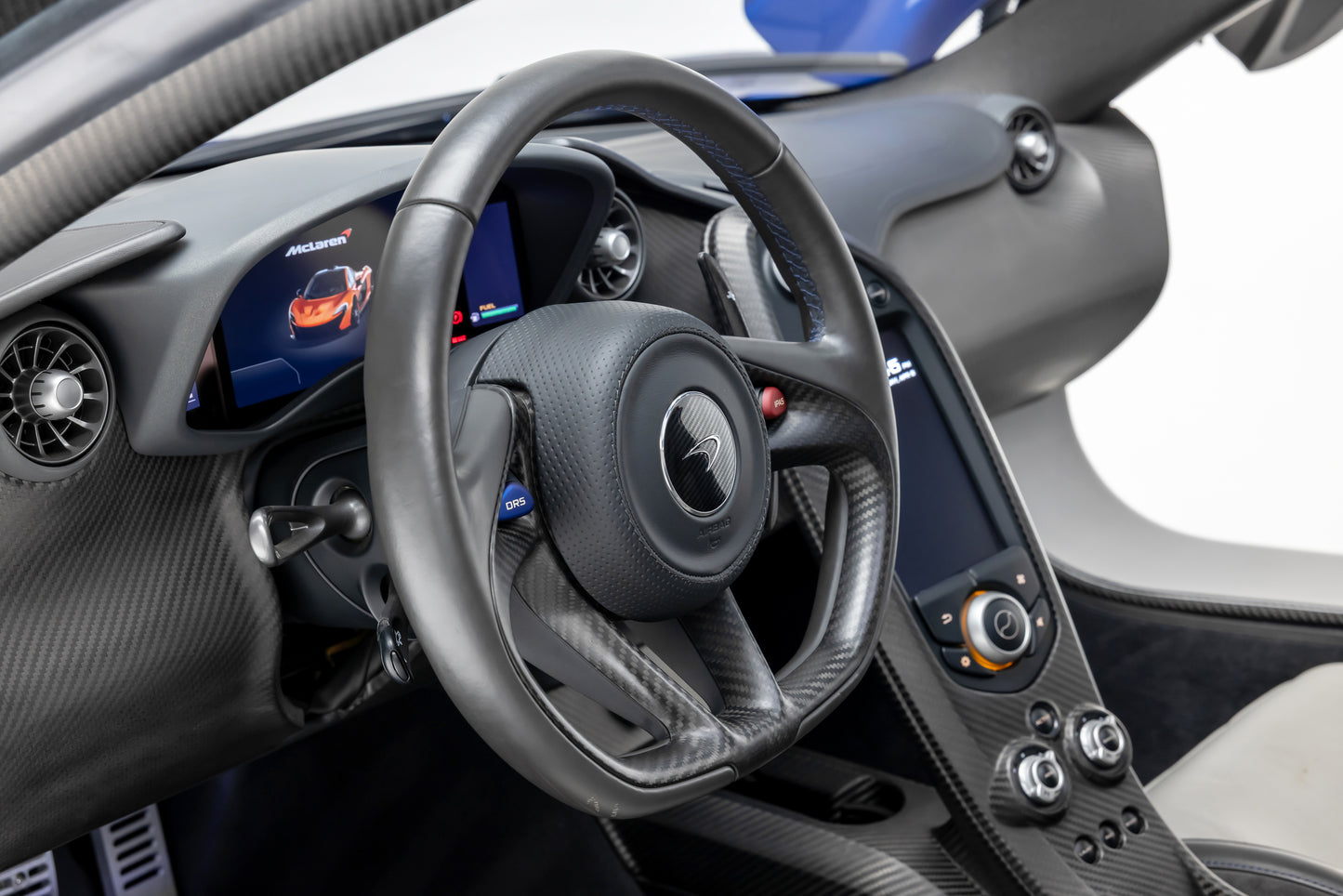 2014 McLaren P1 Azure Blue