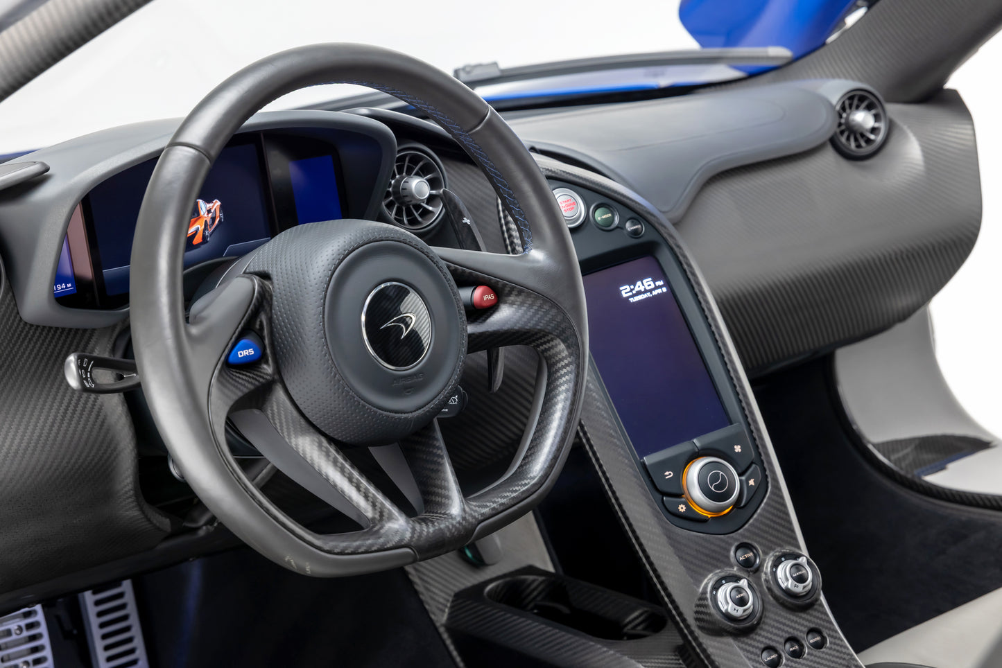 2014 McLaren P1 Azure Blue