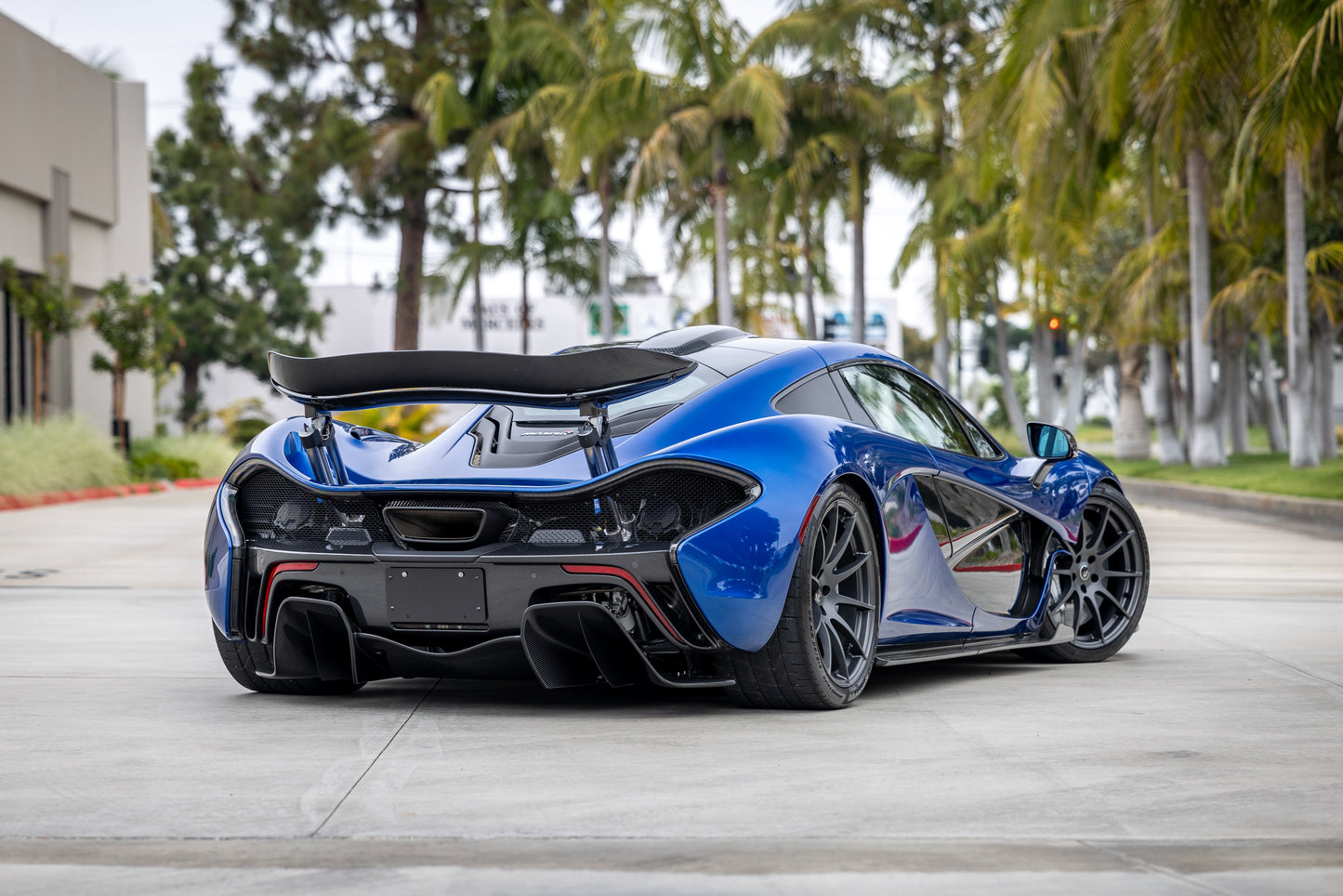 2014 McLaren P1 Azure Blue