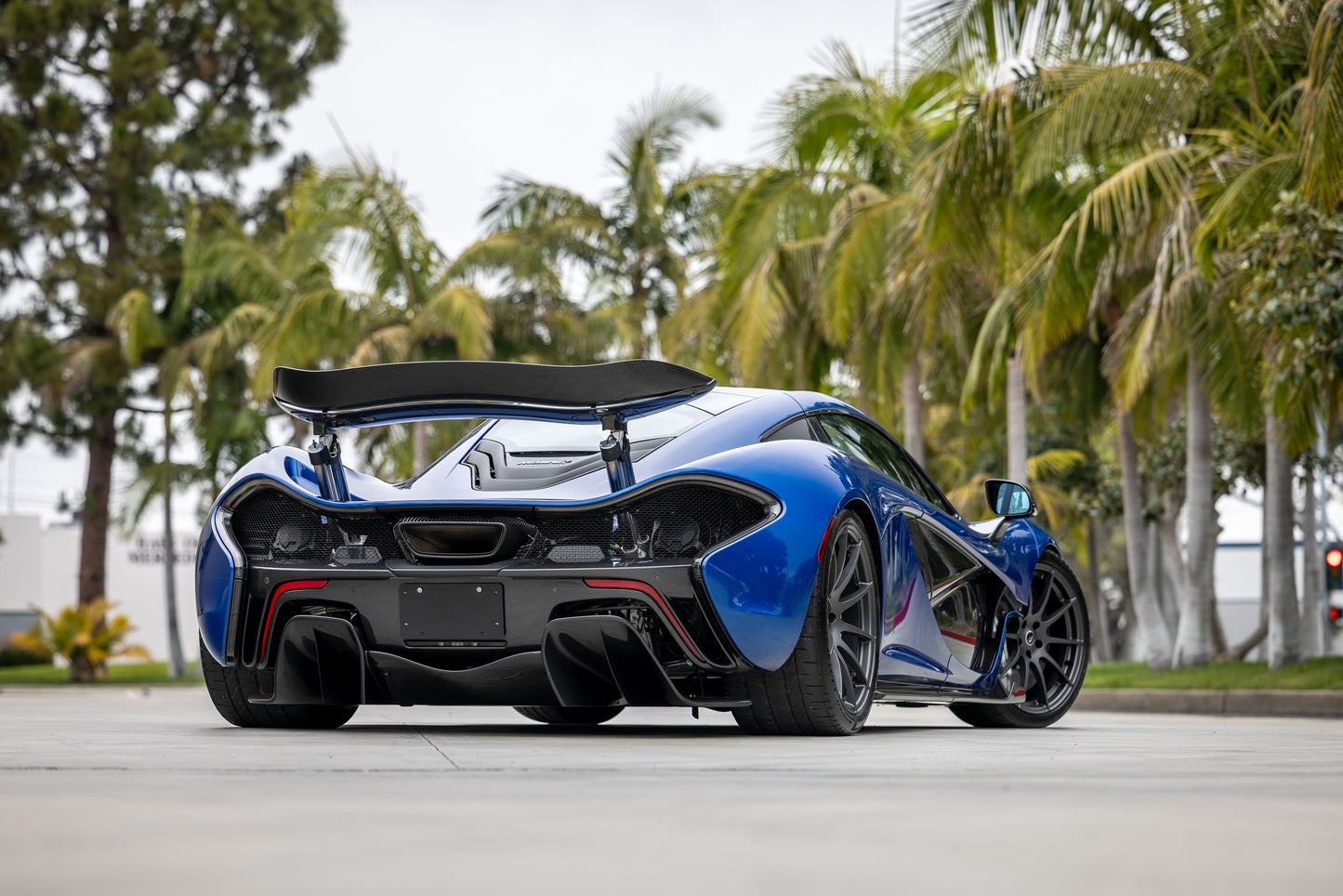 2014 McLaren P1 Azure Blue