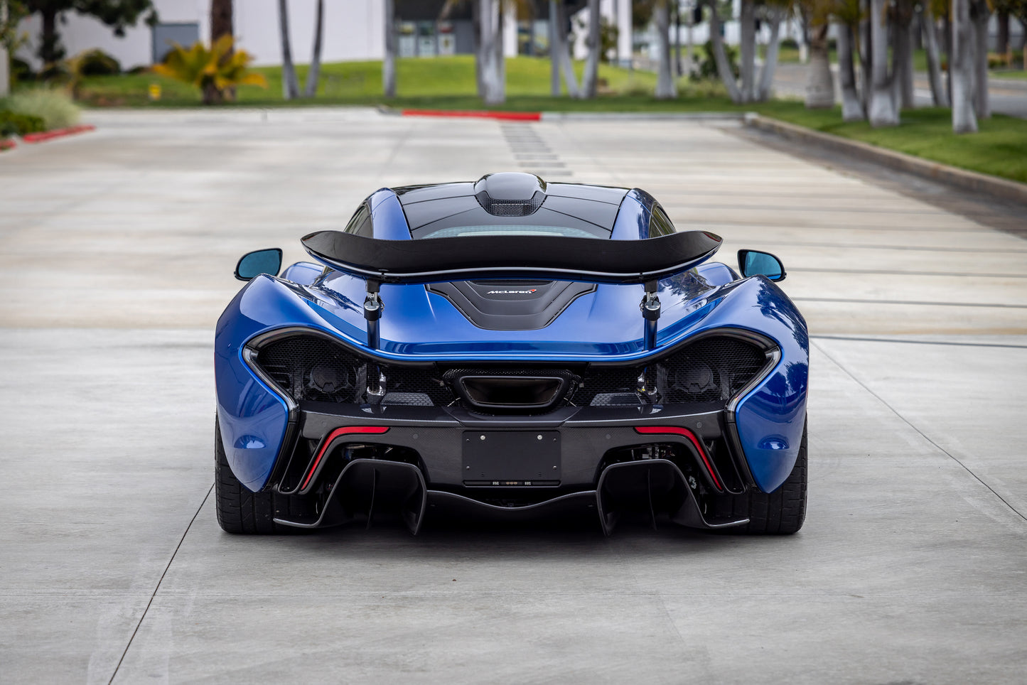 2014 McLaren P1 Azure Blue
