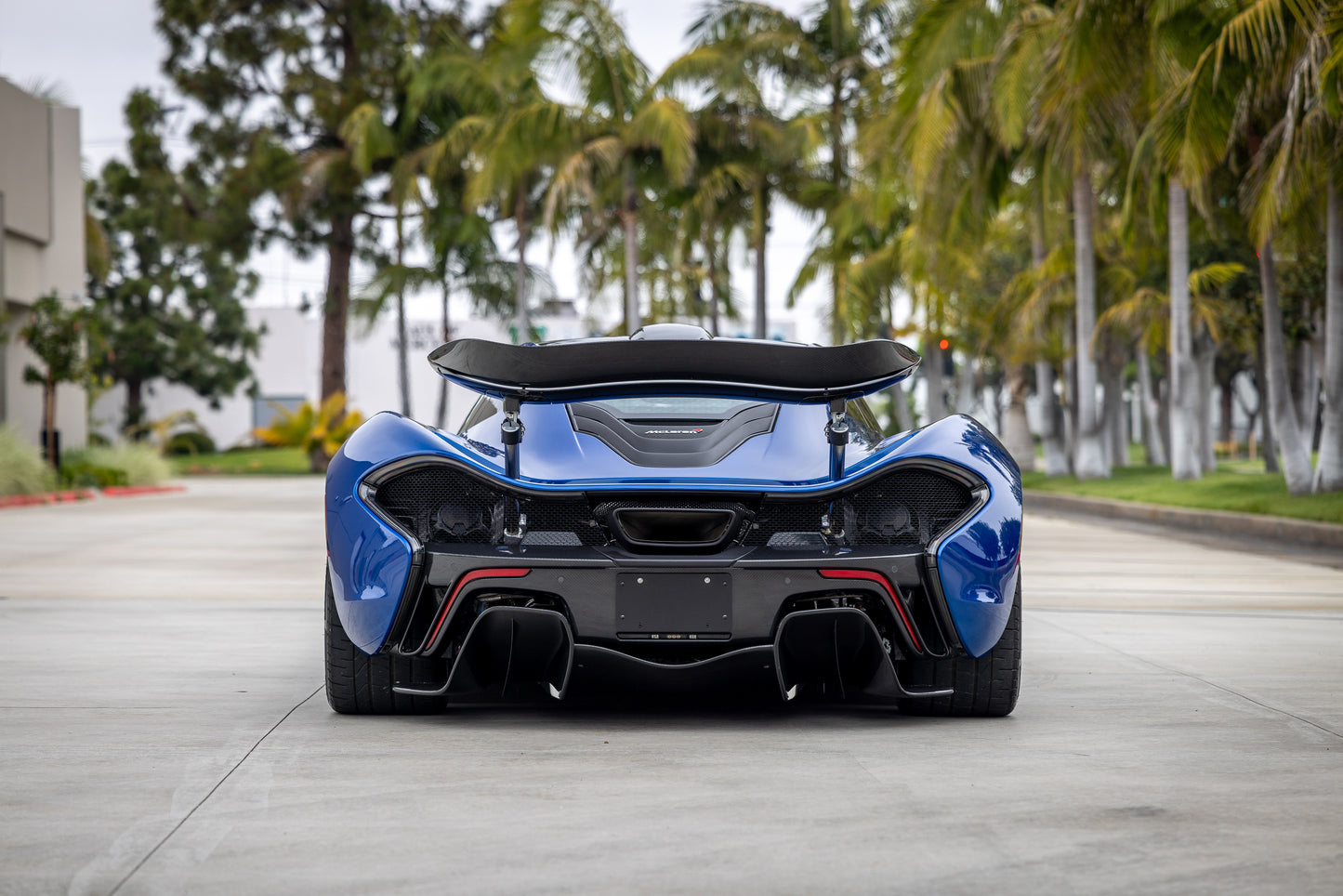 2014 McLaren P1 Azure Blue