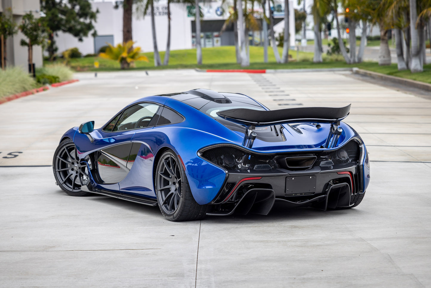 2014 McLaren P1 Azure Blue
