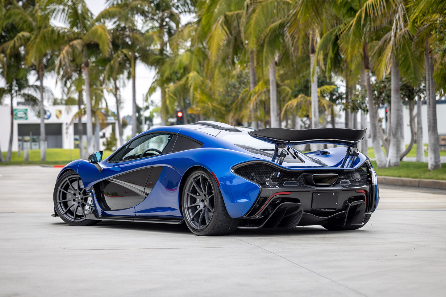 2014 McLaren P1 Azure Blue