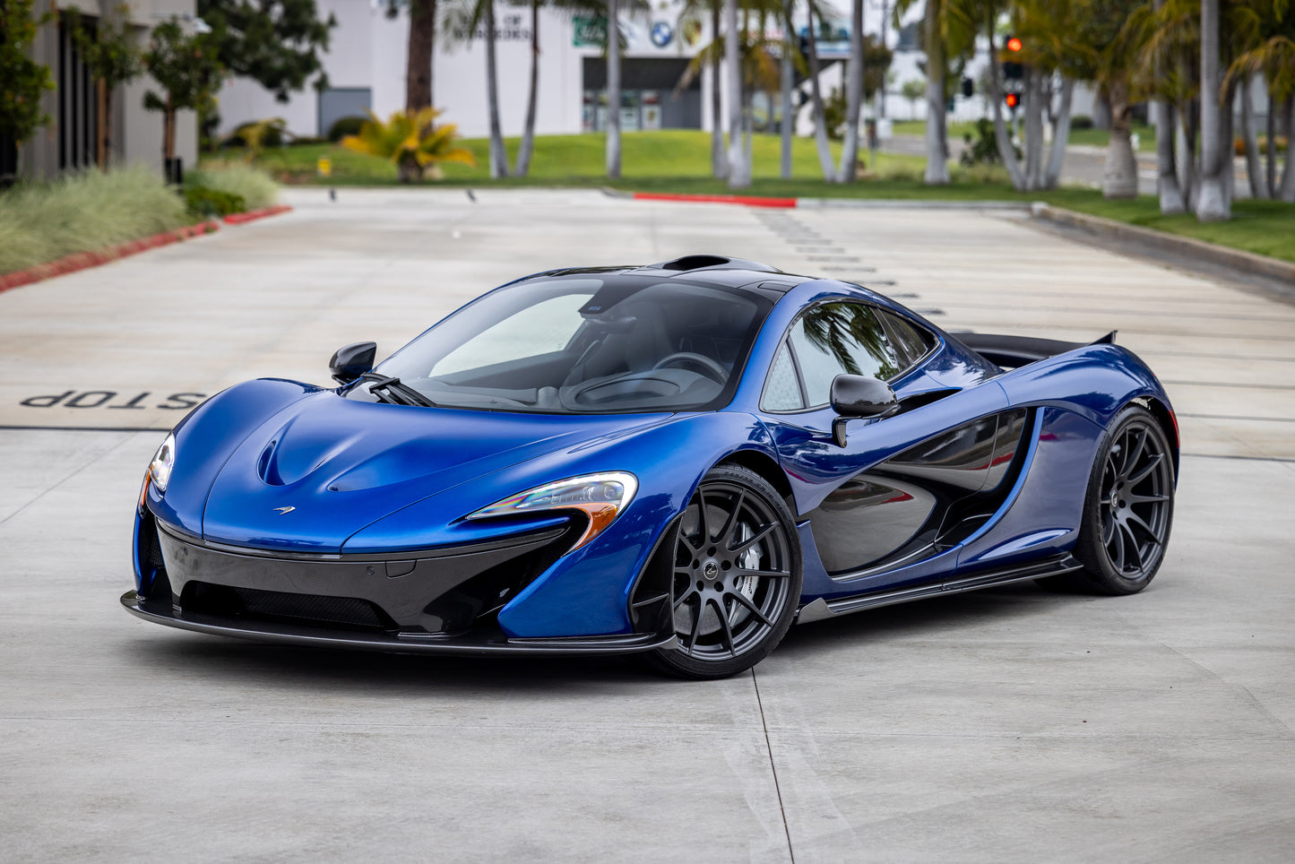 2014 McLaren P1 Azure Blue