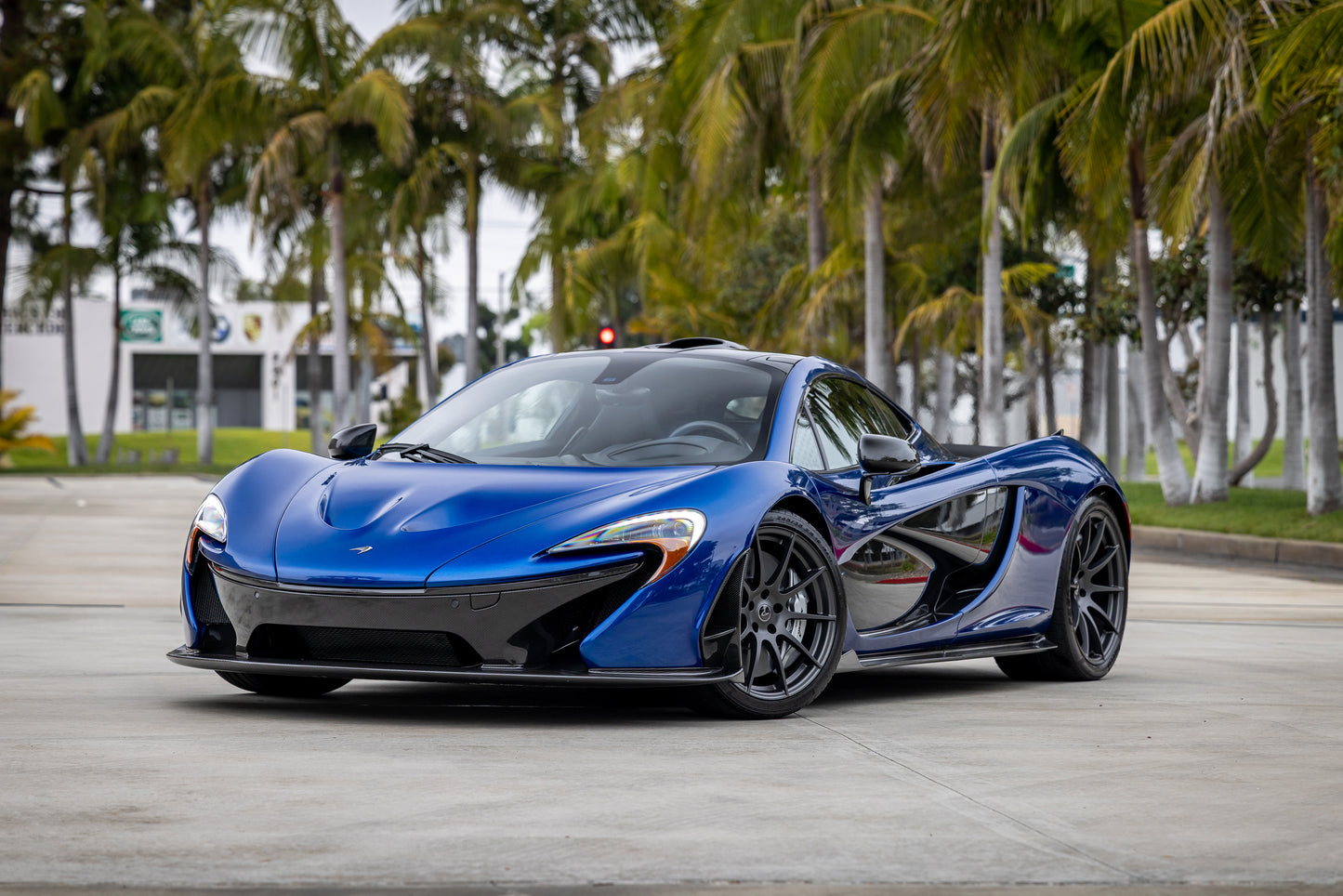 2014 McLaren P1 Azure Blue