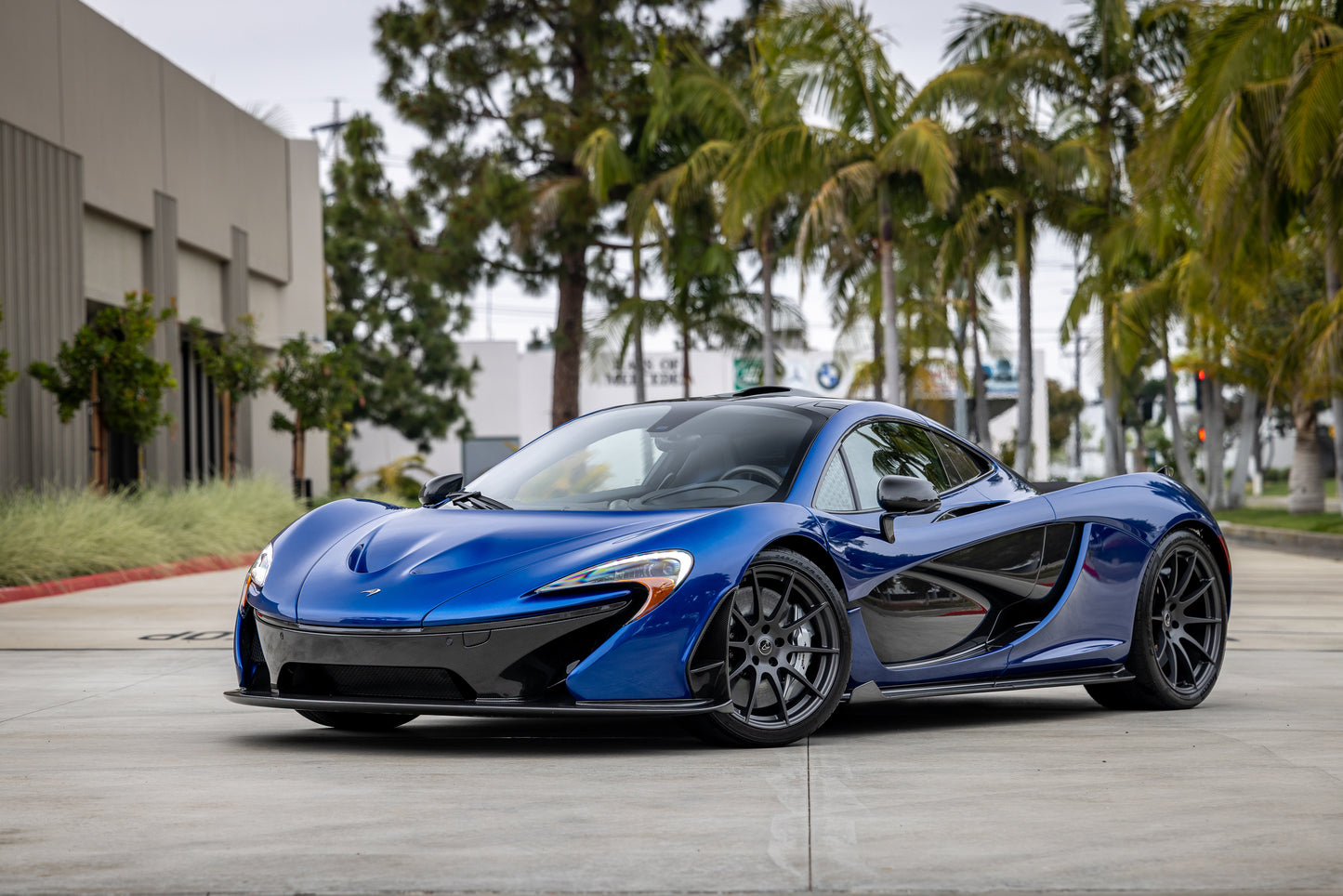 2014 McLaren P1 Azure Blue