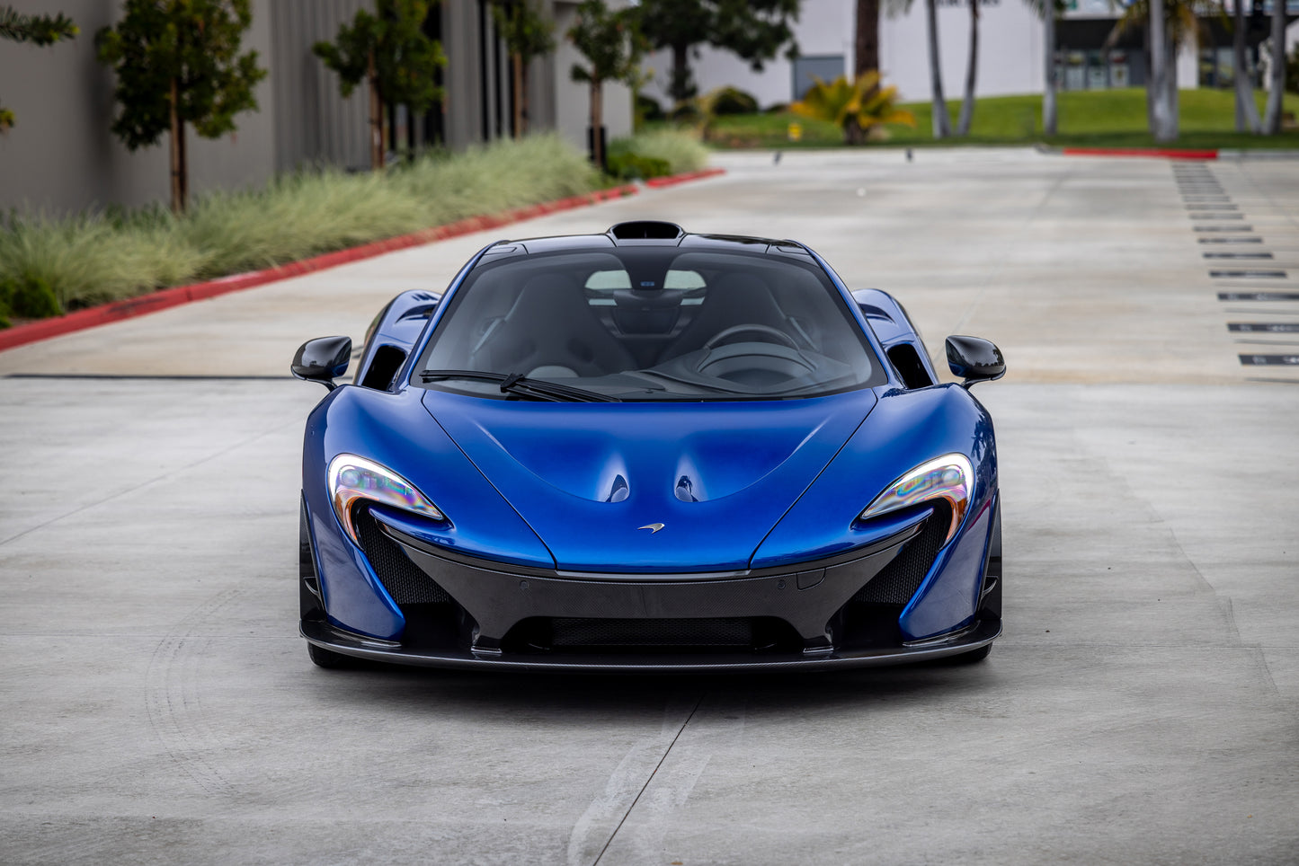 2014 McLaren P1 Azure Blue