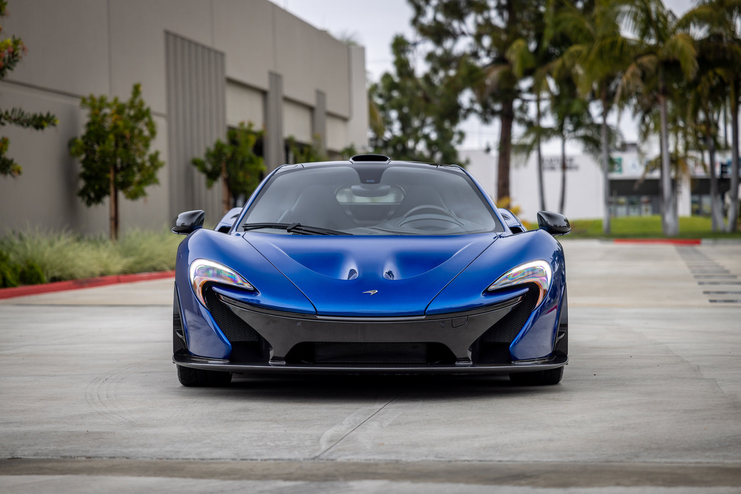 2014 McLaren P1 Azure Blue