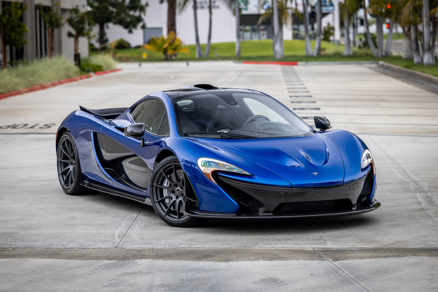 2014 McLaren P1 Azure Blue