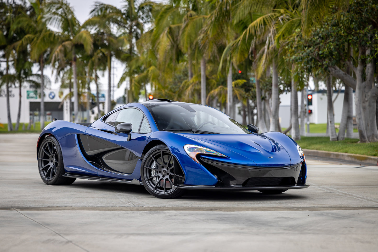 2014 McLaren P1 Azure Blue