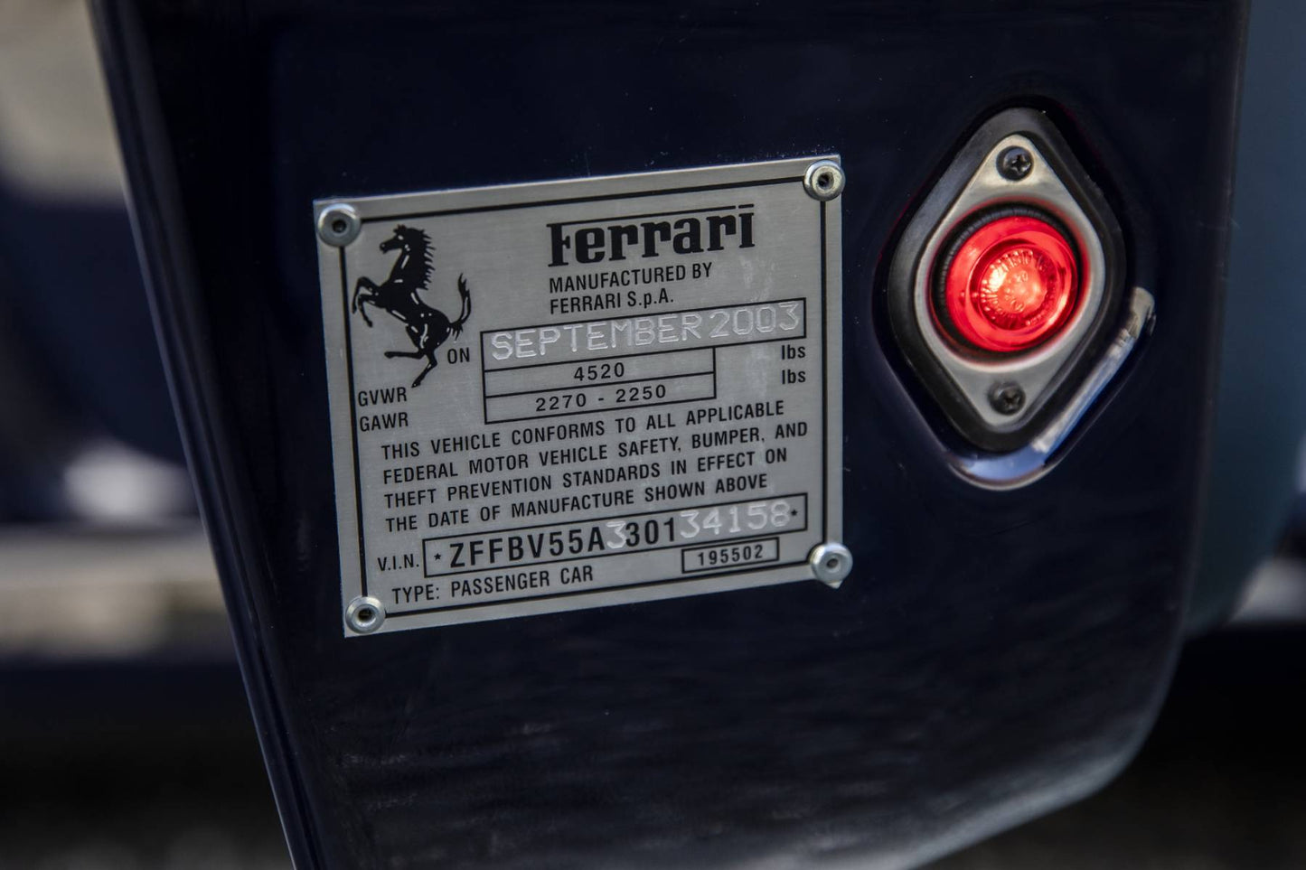 2003 Ferrari 575M Maranello