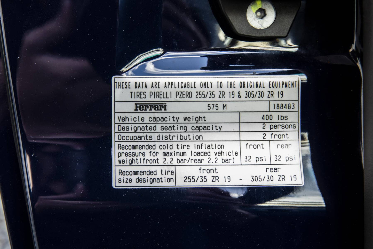 2003 Ferrari 575M Maranello