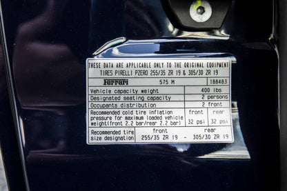 2003 Ferrari 575M Maranello