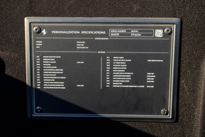 2021 Ferrari F8 Spider