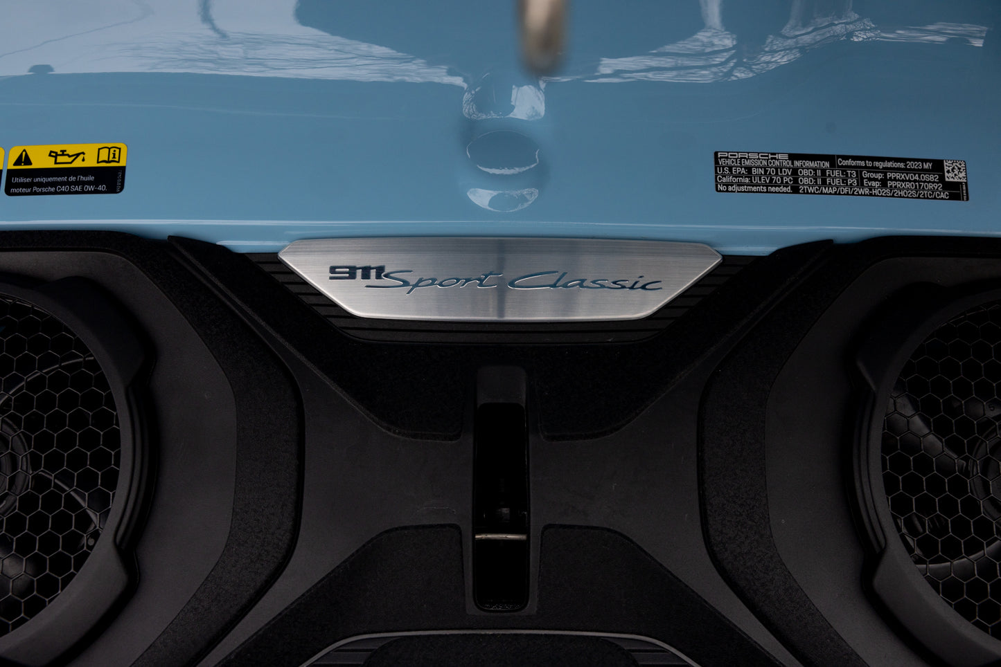 2023 Porsche 911 Sport Classic PTS Gulf Blue