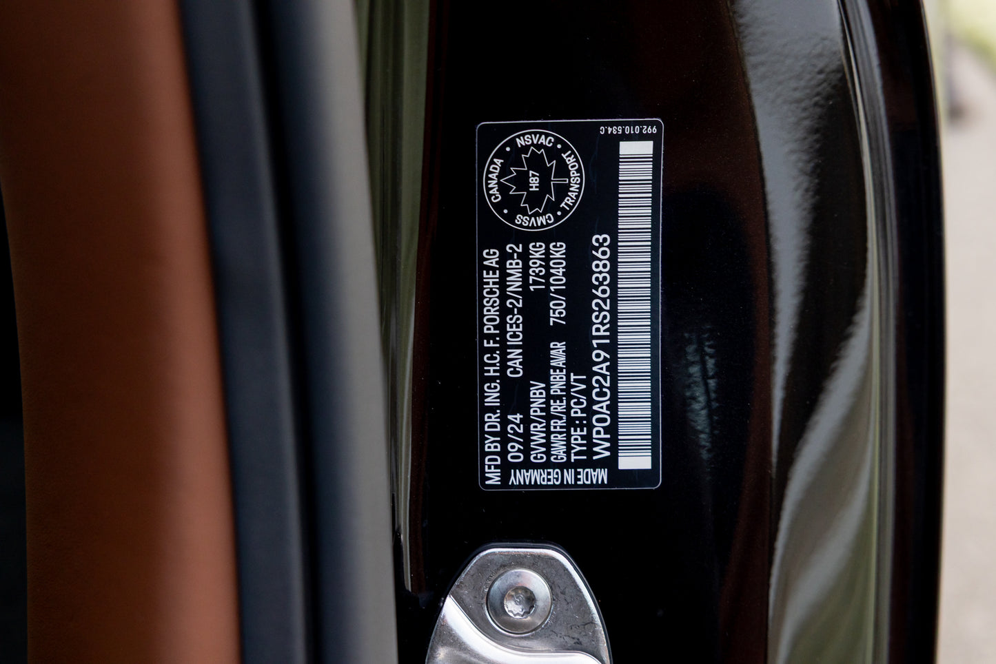 2024 Porsche 911 GT3 Touring