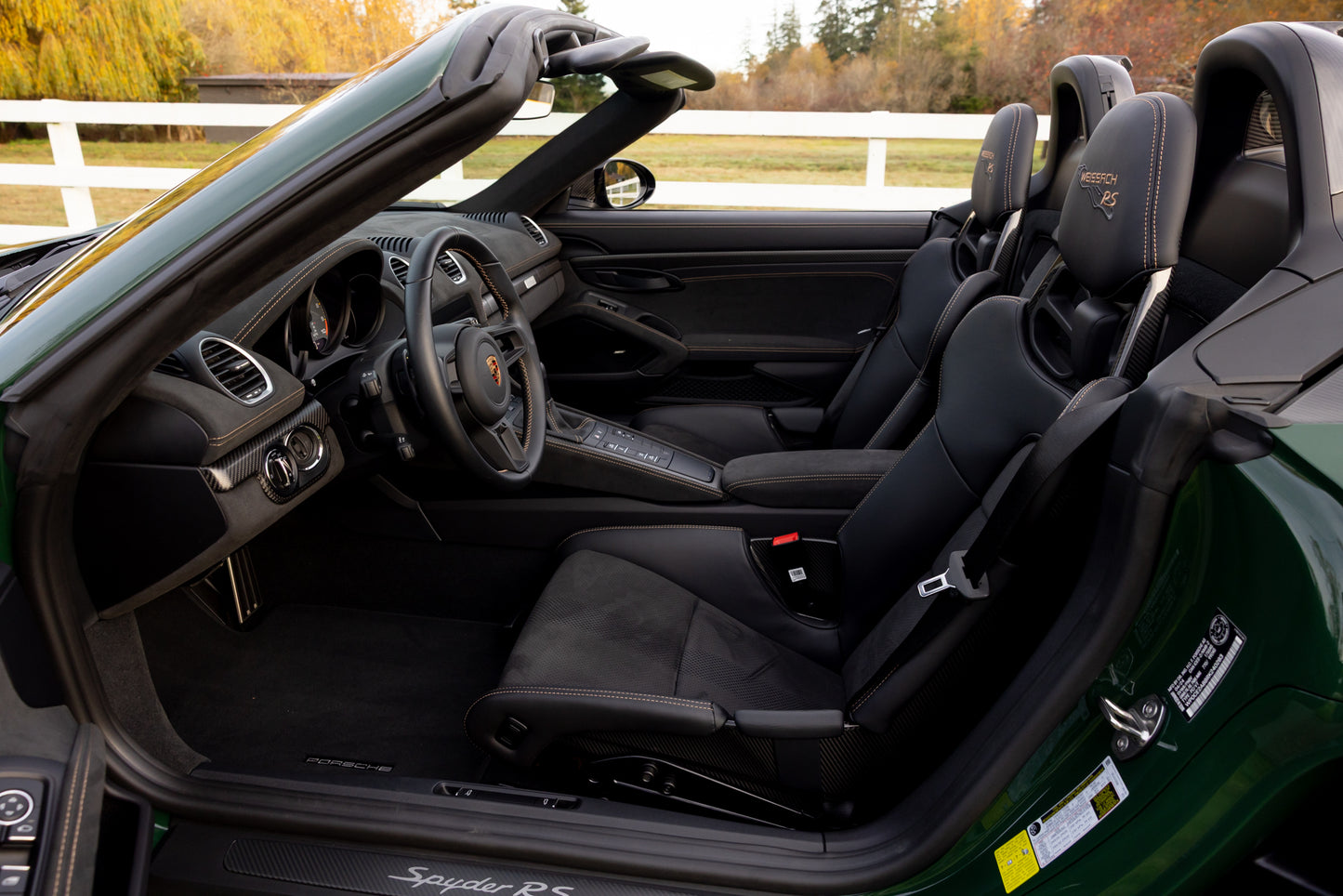 2024 Porsche Spyder RS Weissach