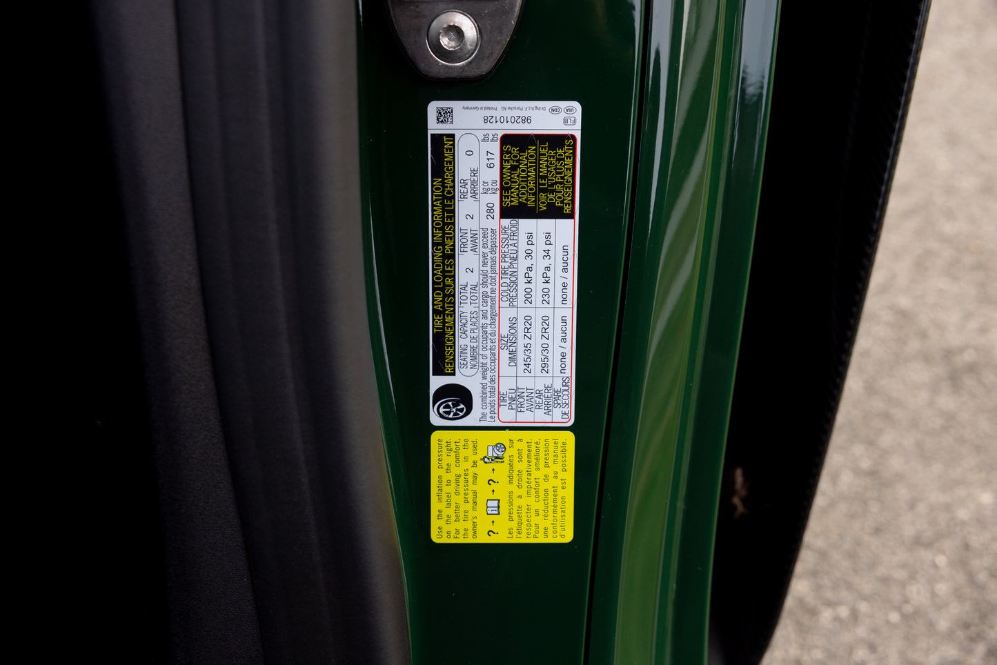 2024 Porsche Spyder RS Weissach